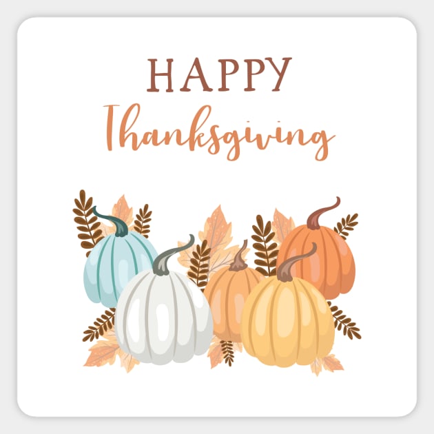 Happy Thanksgiving Sticker by SWON Design